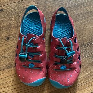 Keen Pink and Blue Toddler Closed Toe Sandal Size 12